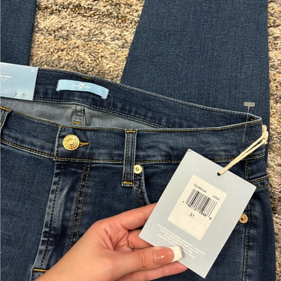 7 For All Mankind Ankle Skinny Jeans Sz 31 NWT | 7 For All Mankind Skinny Jeans* - Picture 5 of 12